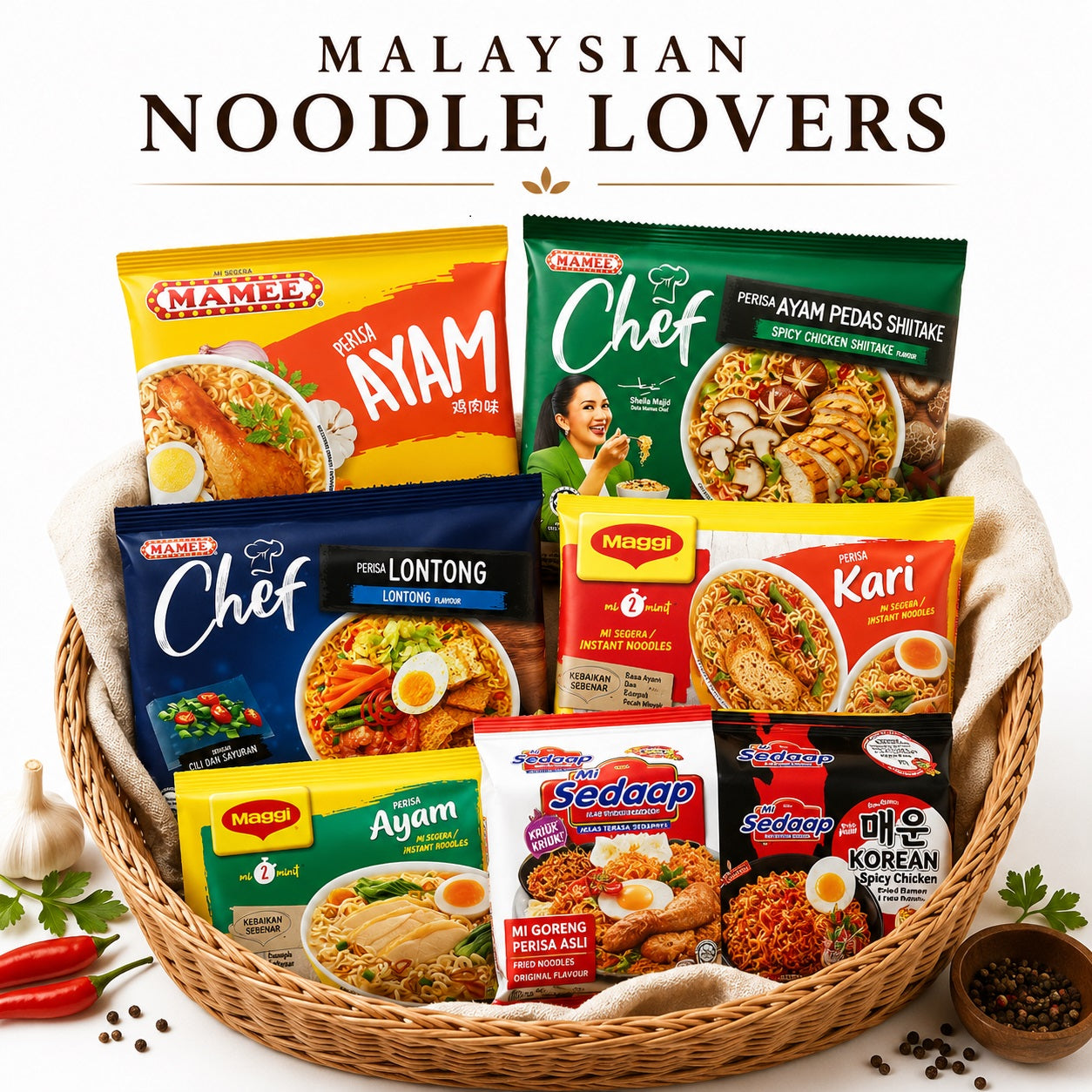 MYOMART – Malaysian Noodle Lovers Set