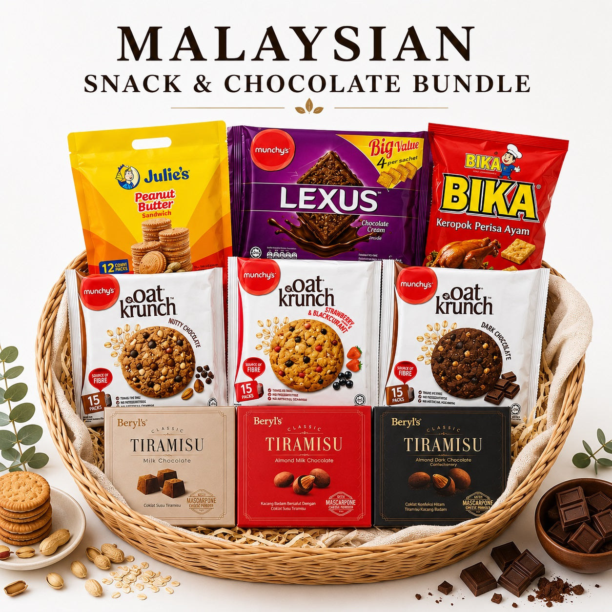 MYOMART – Malaysian Snack & Chocolate Set