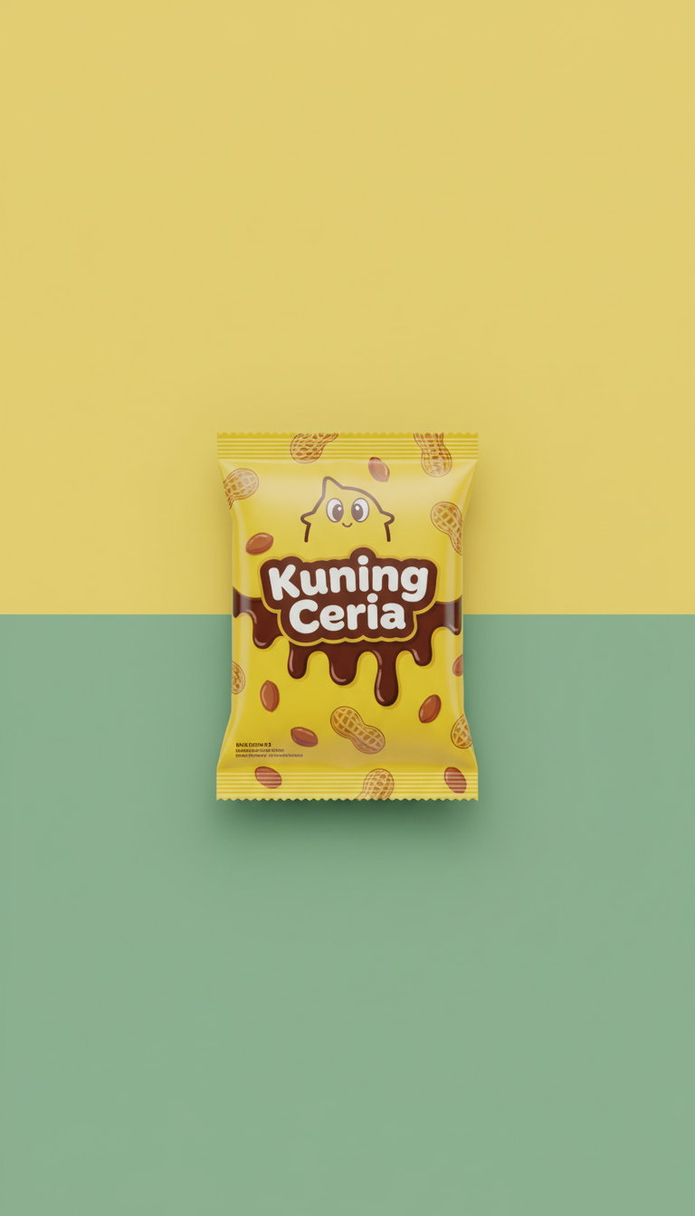 Kuning Ceria Chocolate-Coated Peanuts