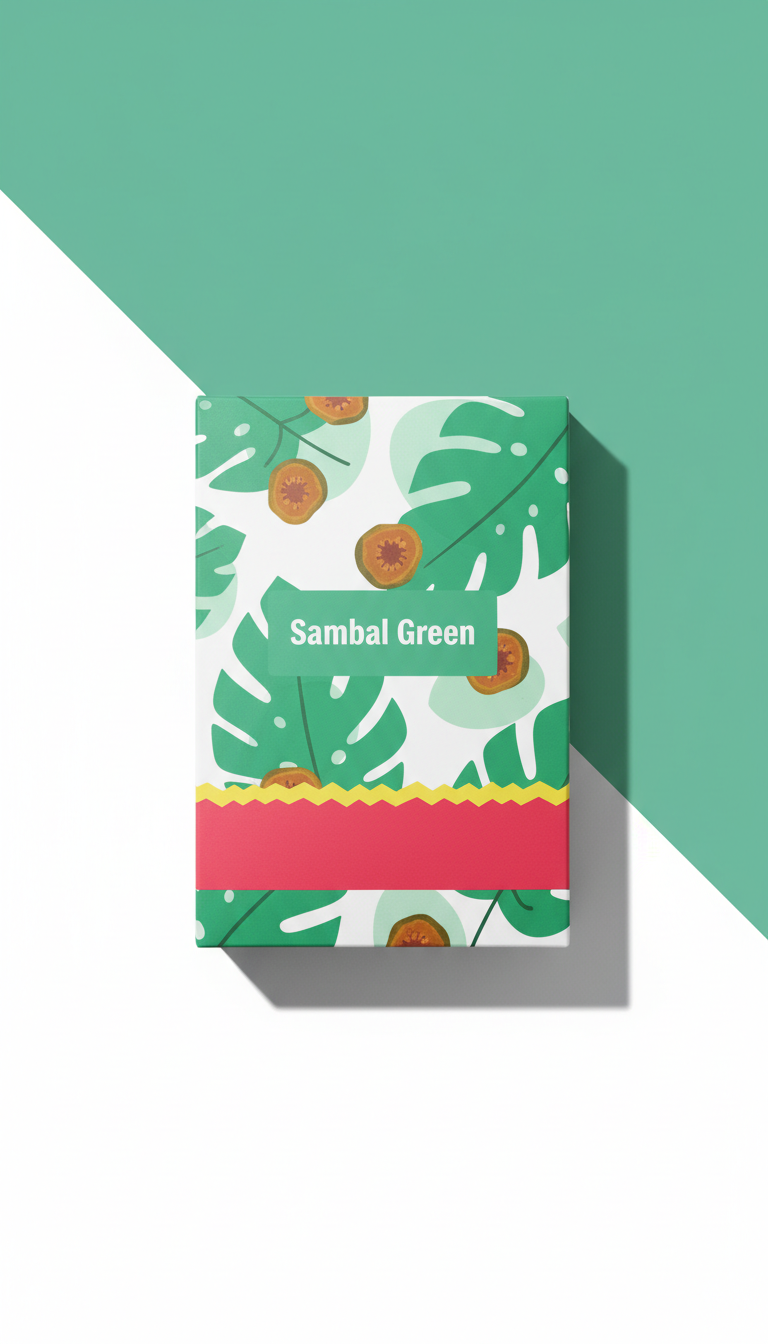 Sambal Green Dried Fruit Snack Box